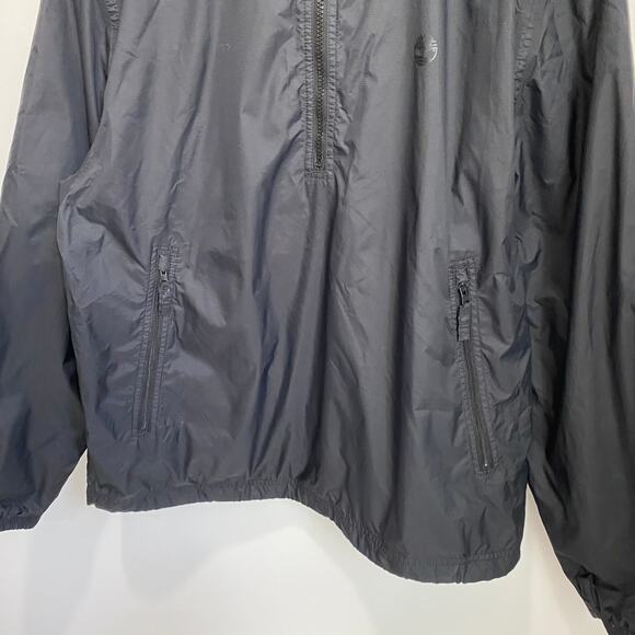 Timberland Men's Black Windbreaker Jacket Size Large - Picture 8 of 8